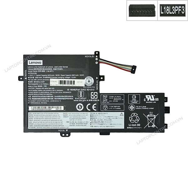  Pin Lenovo IdeaPad S340 15API L18L3PF3 52.5W 11.34V &S340 15AWL S540 15IML IWL (ORG +) 