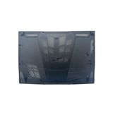  Vỏ D MSI GF Thin GF65 9SD 10SER 3076W1D213 Đen Nhựa Đế cao su, 2 khe tản nhiệt & Msi GF65 Thin 10SER 3076W1D213TA2200729Q0167 GF65 Thin 9SE /9SEXR/ 10SER MS-16W1 (ORG +) 