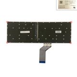  Bàn phím Acer VX15 591 PK131TY1A26 Song ngữ EU Phím đen Chữ trắng Đèn Không khung (ORG +) 