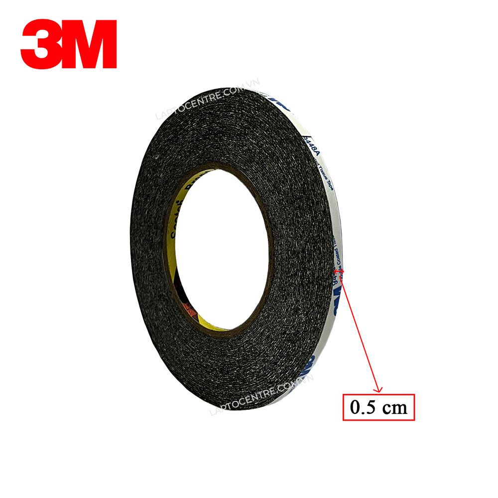  Băng dính 3M keo đen (Rộng 5mm Dày 0.015mm Dài 10m) 