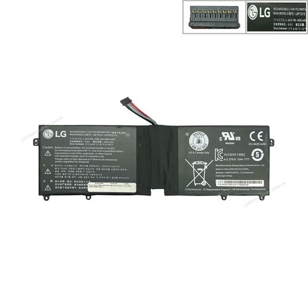  Pin LG Gram 13Z940 LBG722VH LBP7221E 34,61W 7.7V & 13Z970 14Z950 15Z960 (ORG +) 