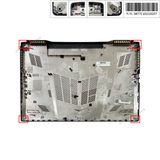  Vỏ D MSI GE Raider GE73 3077C1D215D37 Đen Nhựa Đế cao su & GE73VR 7RF 006CN MS 17C1 (ORG +) 