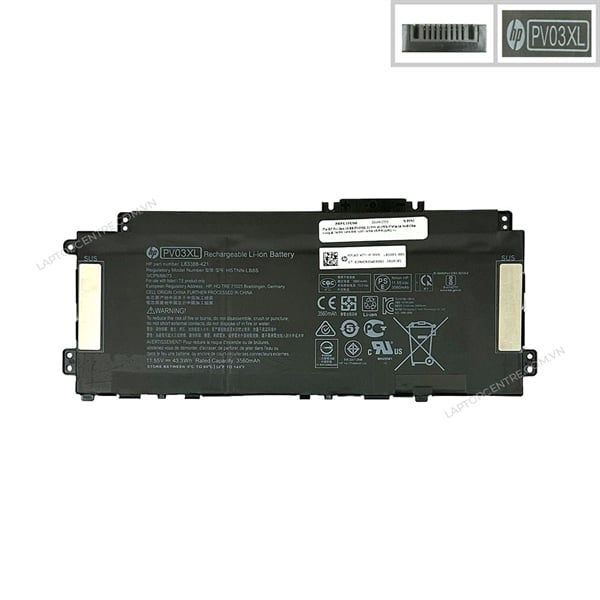  Pin HP Pavilion 13 BB PV03XL 11,55V 43,3Wh 3749mAh 3cell Cắm trong & 14 DV 14M DW 14M 14 DK 15 EH (ORG +) 