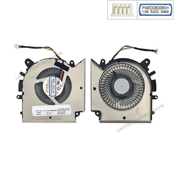  Quạt MSI Katana GF66 PABD08008SH N448 5V 0,55A 4 chân GPU & GL66 MS 1581 MSI Bravo 15 B5DD (ORG +) 