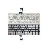  Bàn phím Asus Q501LA US Phím bạc Chữ đen Xuyên đèn Không ốc & Q502 Q552 UX52 UX501 (ORG +) 