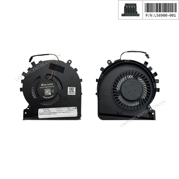 Quạt HP Pavilion 15 DK L56900-001 5V 0,5A 4 chân GPU & 15 DK0020NR 15 DK0068WM (ORG +) 