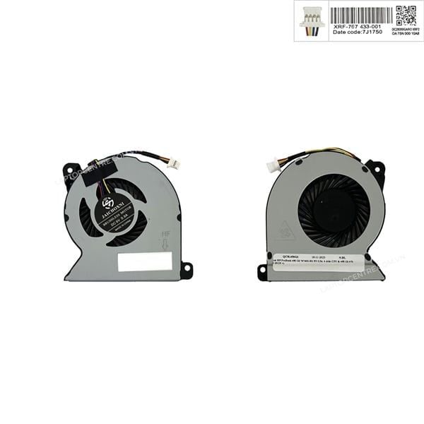  Quạt HP ProBook 450 G2 767433-001 5V 0,5A 4 chân CPU & 455 G2 470 G2 (HCP +) 