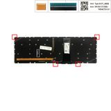  Bàn phím Acer Nitro AN515 54 NKI13130BU US Phím đen Chữ trắng Đèn RGB Cáp 28 chân Số & AN715 51 (ORG >) 