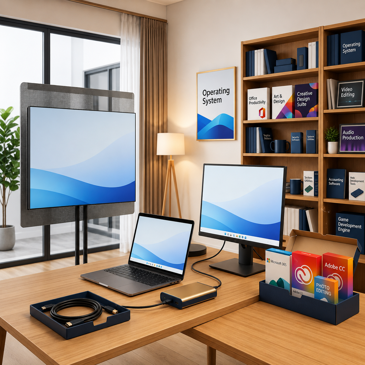  Cài đặt phần mềm bản quyền cho laptop 