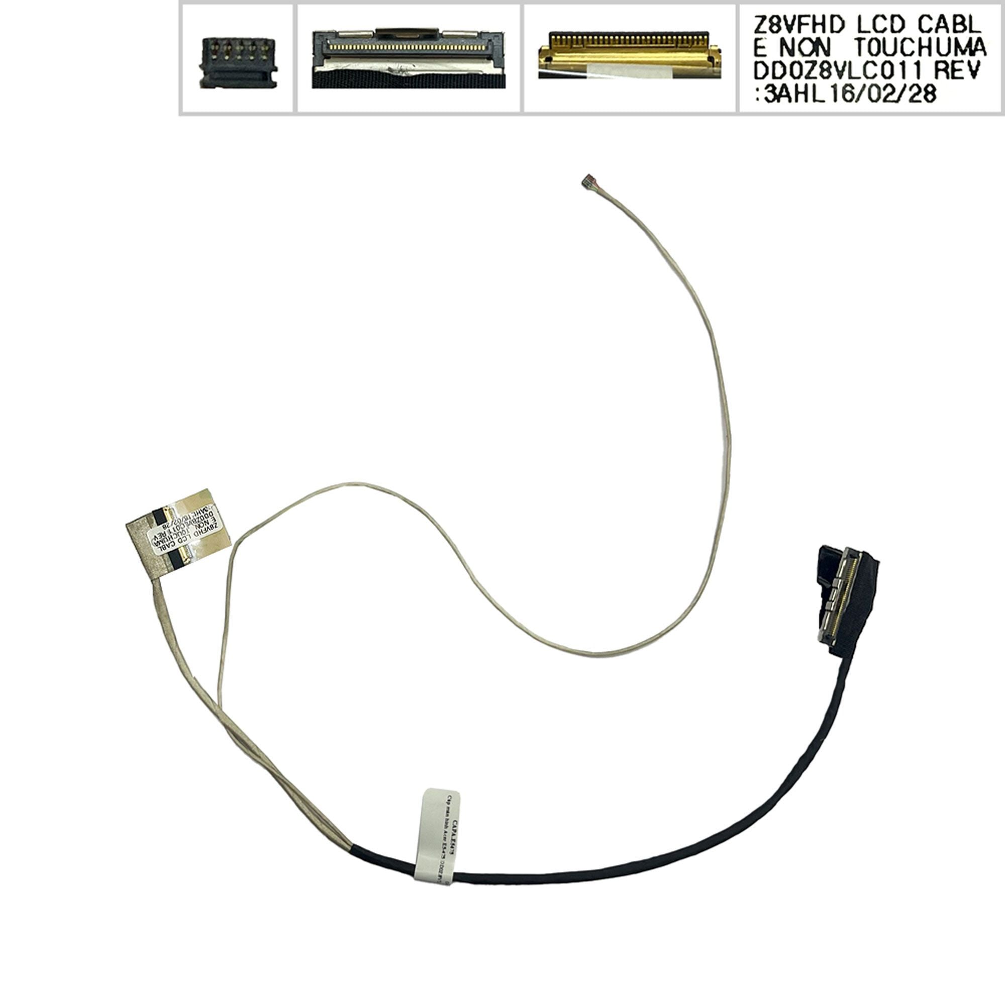  Cáp màn hình Acer E5 475 DD0Z8VLC011 30 chân (ORG +) 