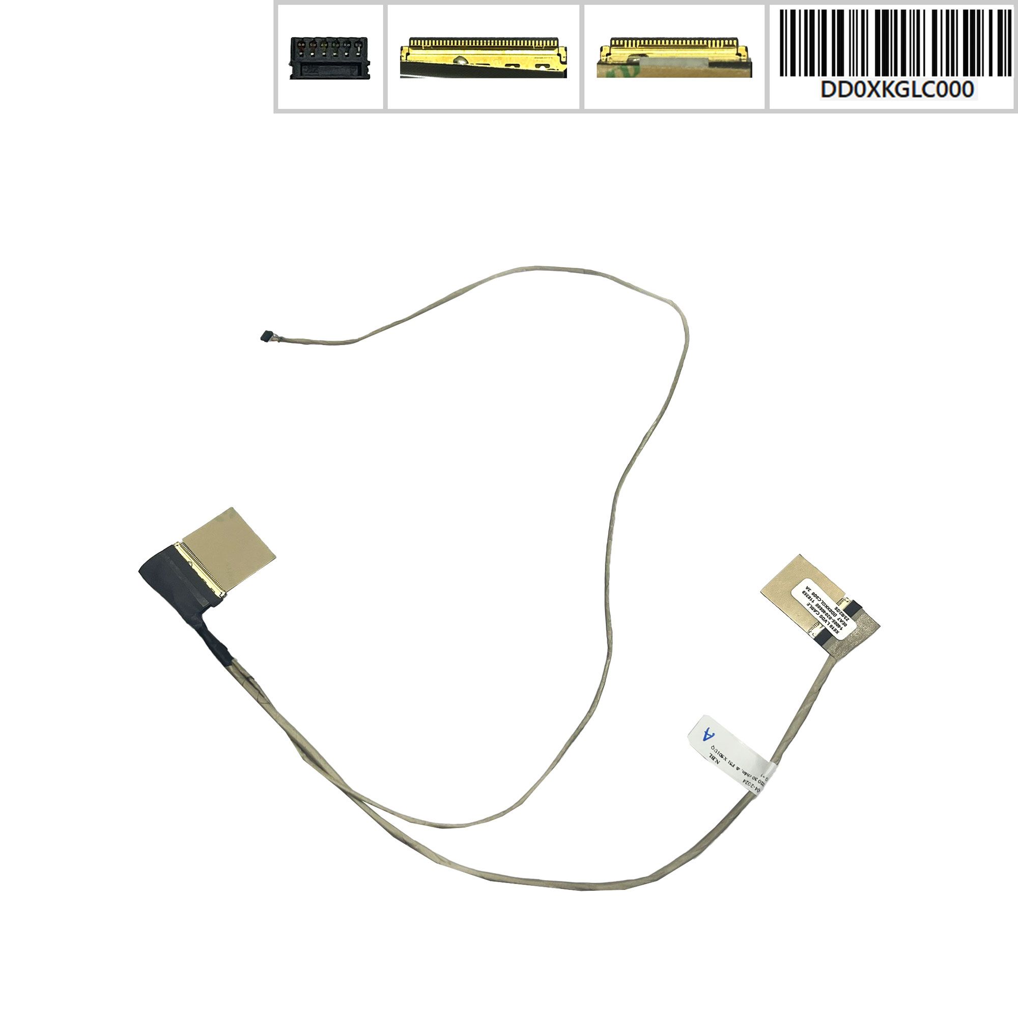  Cáp màn hình Asus Vivobook X510 DD0XKGLC000 30 chân & F51 X501UQ X510UR X501UN F501UA S510U (ORG +) 