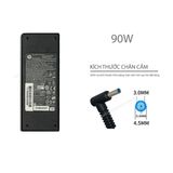  Sạc HP 90W 19,5V 4,62A 4.5*3.0 Chân tròn kim nhỏ Chữ nhật (ORG +) 