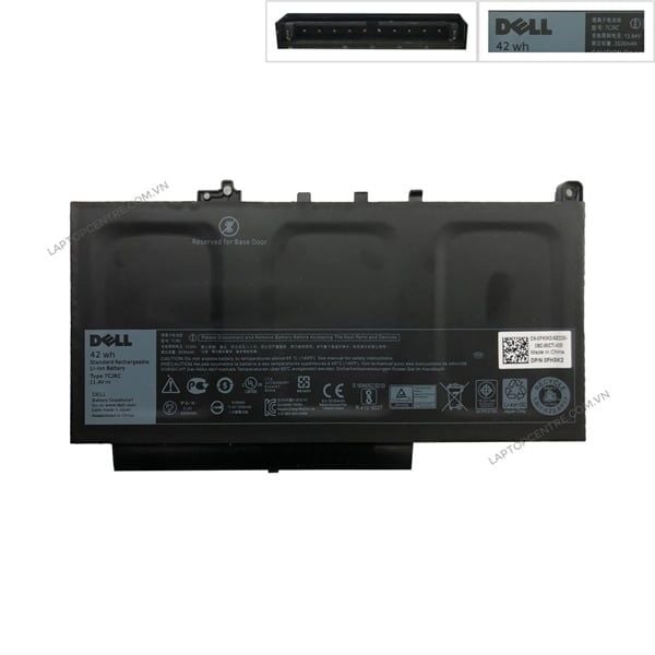  Pin Dell Latitude E7470 7CJRC 11,46V 42Wh 3530mAh & E7270 (ORG +) 