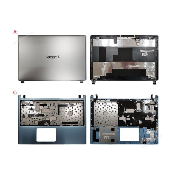  Vỏ C Acer Aspire V5 471 US Xanh dương Nhạt Nhựa Không cảm ứng & V5 431 (ORG +) 