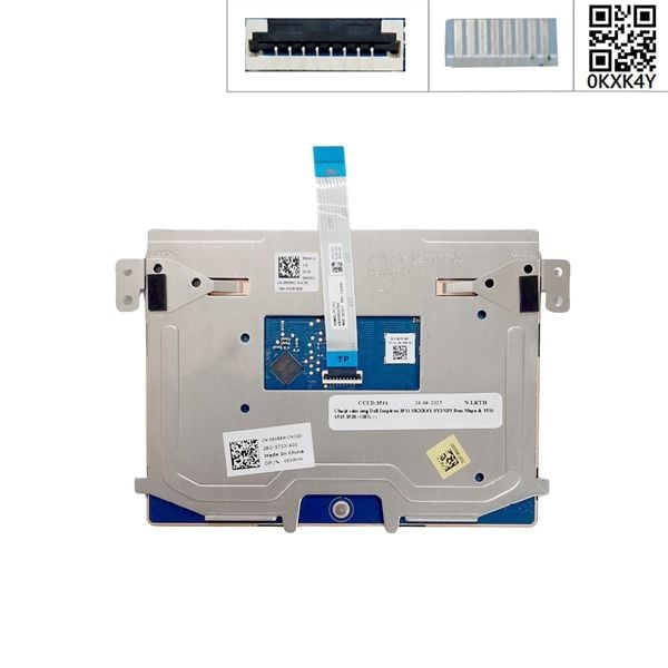  Chuột cảm ứng Dell Inspiron 3511 0KXK4Y 0Y3NP3 Đen Nhựa & 3510 3515 3520 (ORG +) 