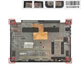  Vỏ D Lenovo Yoga 500 14ISK 5CB0H91166 Đen Nhựa Đế cao su & 500 14IBD Flex3 1470 (ORG +) 