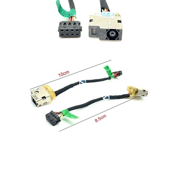  Giắc nguồn DC HP chân 4.5x3.0 kim nhỏ kèm cáp & HP 14D HP 14F HP 15A 715813-YD4 