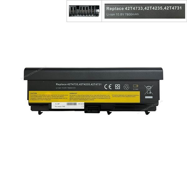  Pin Lenovo T430 42T4733 42T4235 42T4731 11,1V 84Wh 8468mAh 70+ & T430I T530 T530I W530 W530I L430 SL430 (HCP +) 