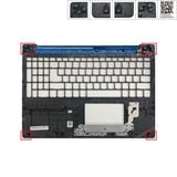  Vỏ C Lenovo IdeaPad Gaming L340 15 IRH AP1B4000100 US Ghi Đậm Nhựa Vân bóng Viền xanh dương & L340 15IWL L340 15AP (ORG -) 