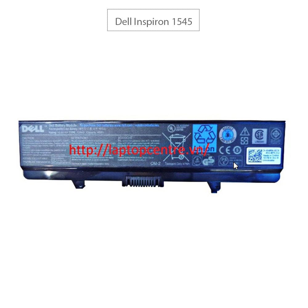 Pin Dell Studio 1525 KM904 11,1V 52Wh 5200mAh & 1545 1440 (HCP +) 