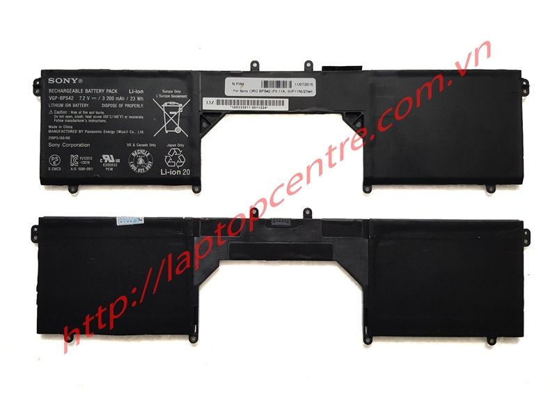  Pin Sony Fit 11A BPS42 7,2V 23Wh 3194mAh 3cell & SVF11N (ORG +) 