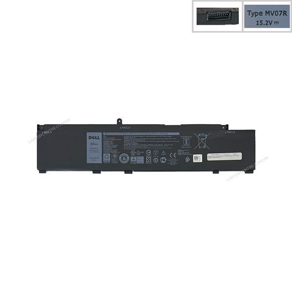  Pin Dell G Series G3 3590 MV07R 15,2V 68Wh 4250mAh Cắm trong & G3 3500 G5 5500 5505 (ORG +) 