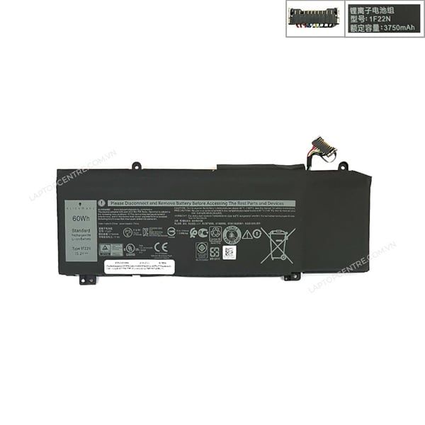  Pin Dell Inspiron G5 5590 01F22N 0HYWXJ 15,2V 60Wh 3750mAh 6cell Cắm trong & G7 7590 7790 Alienware Orion M15 M17 (ORG +) 