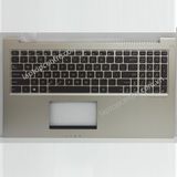  Bàn phím Asus ZenBook UX51 US Phím nâu Chữ trắng Đèn Số Kèm C Bạc Kim loại & UX51VZ (ORG +) 
