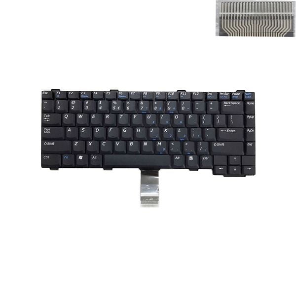  Bàn phím Nec Lavie LL700 US Phím đen Chữ trắng Số & LL150 LL750 VA 8 VA 8 (ORG +) 