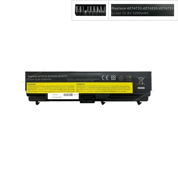  Pin Lenovo T430 42T4733 42T4235 42T4731 10,8V 52Wh 5278mAh 6cell & T430I T530 T530I W530 W530I L430 SL430 (HCP +) 