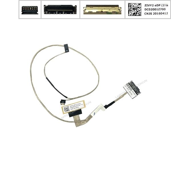  Cáp màn hình Lenovo Gaming Y50 70 DC02001Z700 30 chân Cảm ứng (ORG +) 