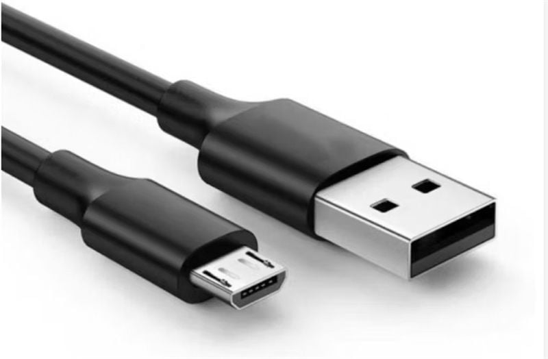  Dây sạc 5V 2A chuẩn Micro USB dây đen (ORG +) 