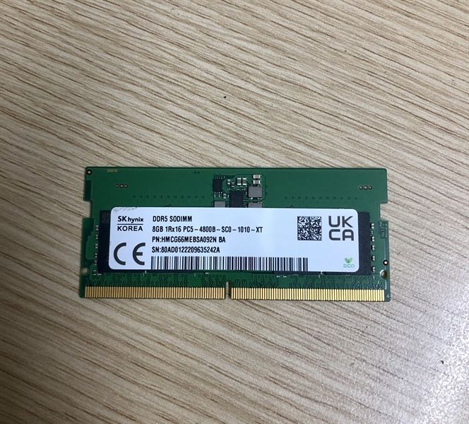  Ram 8GB Hynix 1Rx16 4800 MHz DDR5 Laptop (ORG +) 
