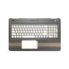 Vỏ C HP Pavilion 15 AU 856028-031 US Đen Nhựa Vân kẻ vàng (HCP +)