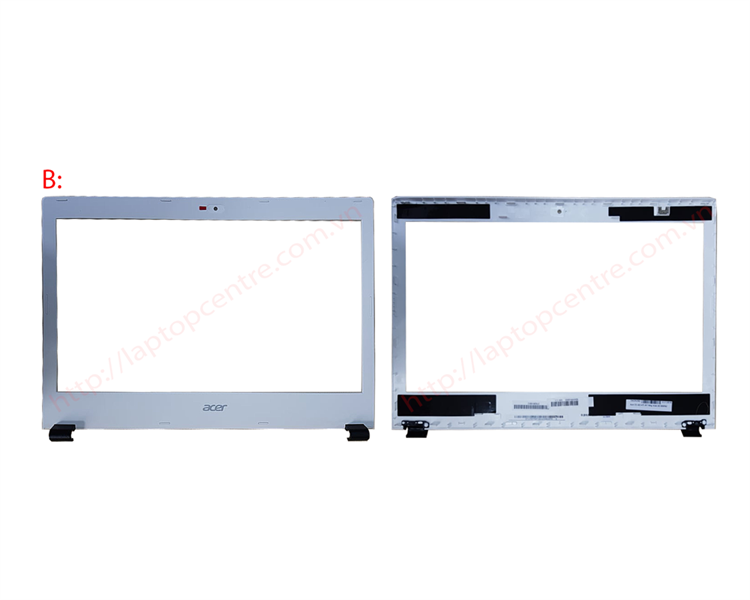  Vỏ B Acer Aspire E5 422 60.MXRN2.003 Trắng Nhựa & E5 473 (ORG +) 