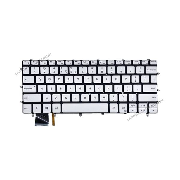  Bàn phím Dell XPS 13 9370 0RMCR1 US Phím trắng Chữ đen Đèn & 9380 (ORG +) 