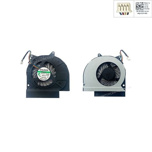  Quạt Dell Latitude E6420 0FVJ0D 5V 0,29A 3 chân CPU GM & E6430 (ORG +) 