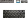  Bàn phím Samsung Notebook 7 Spin NP730QAA 4B+NC403.001_B00 US Phím đen Chữ trắng Đèn & 9Z.NC4BN.A01 NP740U3L NP740U3M (ORG +) 