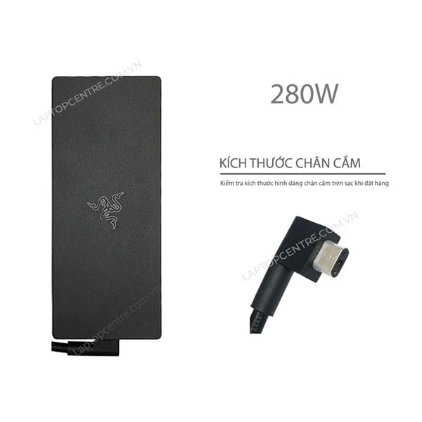  Sạc HP 280W 19.5V 14,36A chân 3 lỗ hình chữ nhật & HP Razer Blade 17 2022 RC30-042302 (ORG +) 