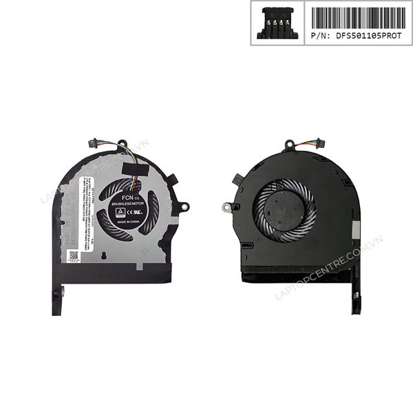  Quạt Asus Tuf FX504 DFS501105PROT FKPC 5V 0,5A 4 chân CPU & FX504GD FX504GE FX504FE FX504GM FX80 FX80G FX80GE FX80FE FX8Q ZX80G ZX80GD GTX1050 (ORG +) 
