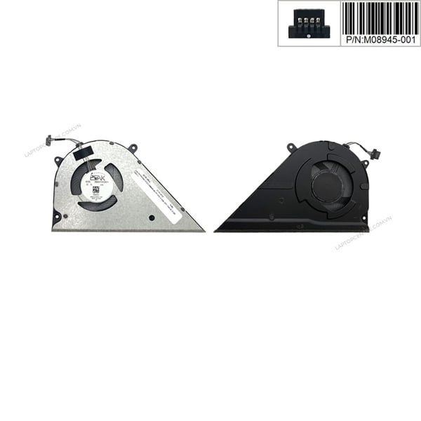  Quạt HP Pavilion 15 EG M08945-001 5V 0,5A 4 chân CPU Chéo & 15 EH (ORG +) 
