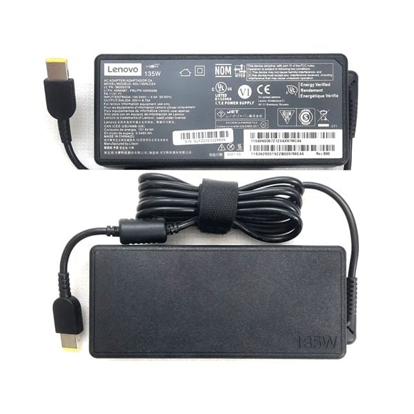  Sạc Lenovo 135W 20V 6.75A chân USB kim nhỏ hình chữ nhật & ADL135NLC2A ThinkPad T440P (ORG +) 