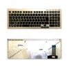  Bàn phím Nec Lavie LL750MS Song ngữ Japan Phím đen Chữ trắng Số Kèm khung Viền Vàng & LL750GS (ORG +) 