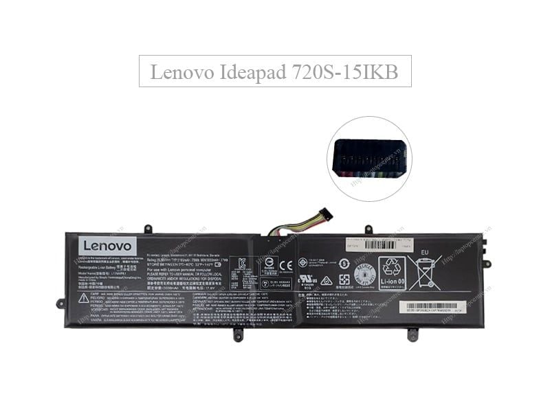  Pin Lenovo Ideapad 720S 15IKB L17M4PB1 15.36V 77W & Thinkpad V730 15 ISE Yoga 2 Pro 13 (ORG +) 