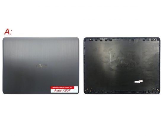  Vỏ A Asus VivoBook X507 Ghi Xanh Nhựa Vân sần & F507 (ORG +) 