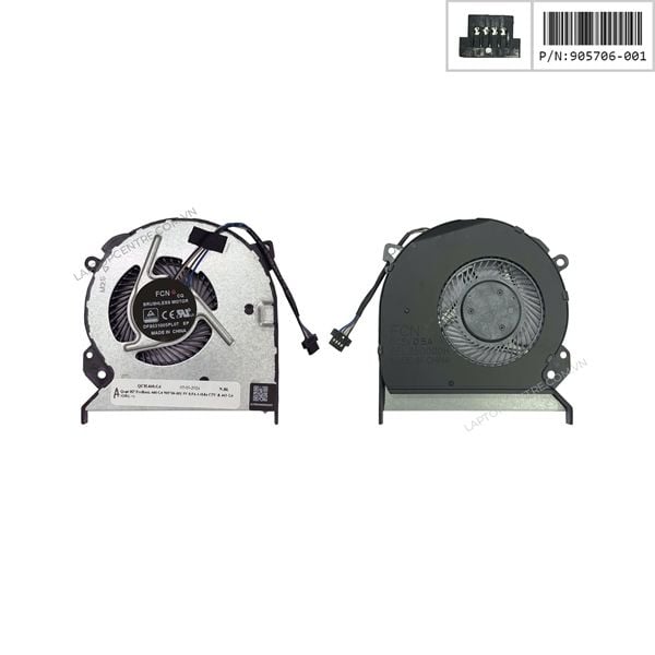  Quạt HP ProBook 440 G4 905706-001 5V 0,5A 4 chân CPU & 445 G4 (ORG +) 