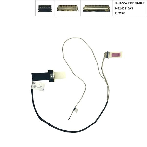  Cáp màn hình Asus Rog Gaming GL552 1422-02810AS 40 chân - 30 chân & GL552J GL552JX GL552VW GL552VX (ORG +) 