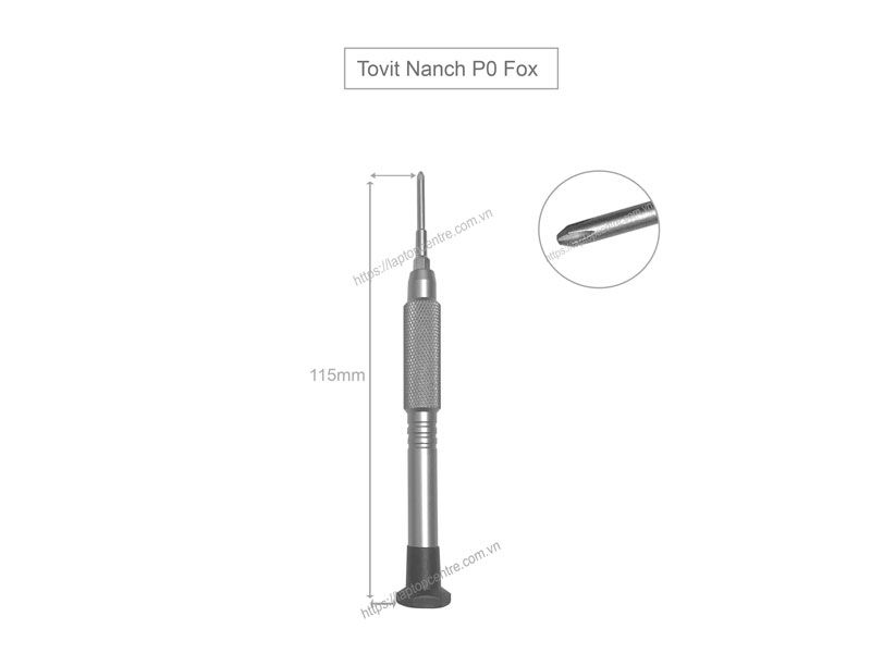  Tô vít tháo lắp laptop Nanch 4 cạnh +PH0 