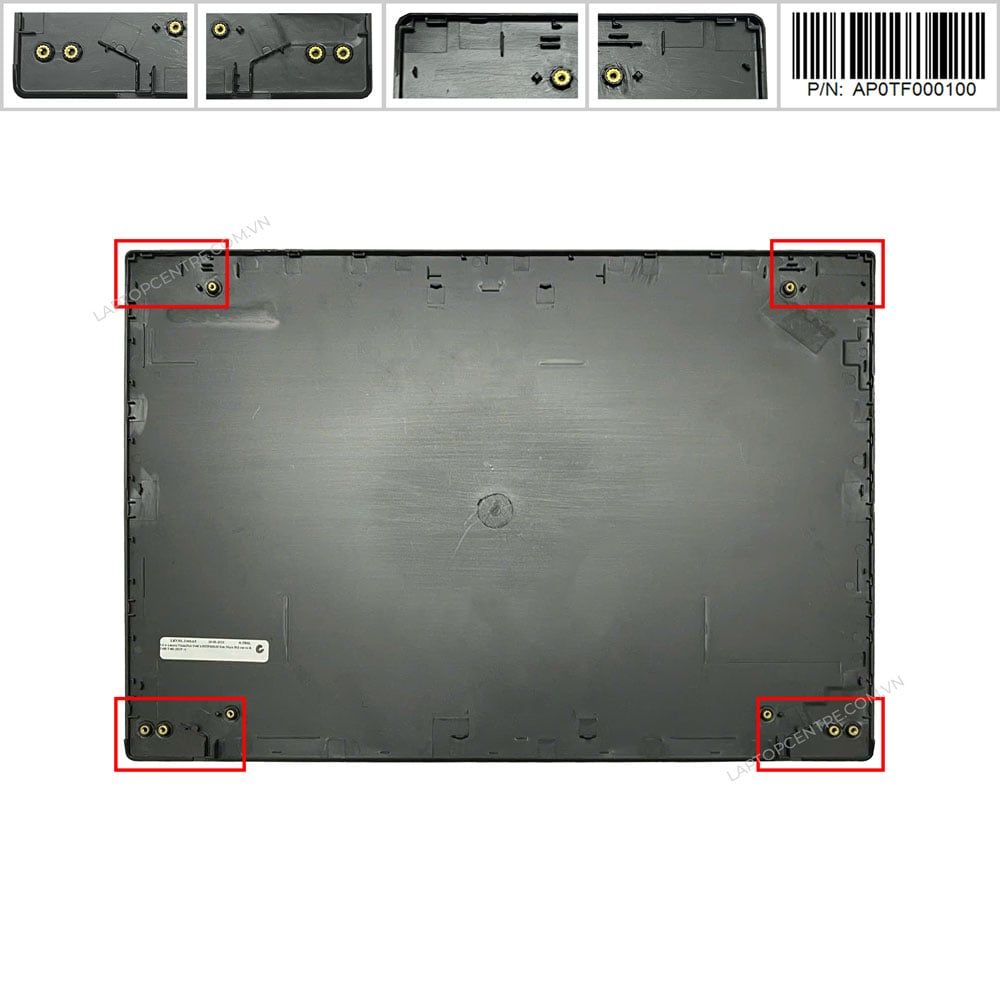  Vỏ A Lenovo ThinkPad T440 AP0TF000100 Đen Nhựa & T450 T460 (HCP +) 