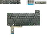  Bàn phím Acer Aspire Lite AL14 51M US Phím đen Chữ trắng Nút nguồn Không khung & AL14-51M AL14-51 MF0080-003 MB2831003 (ORG +) 